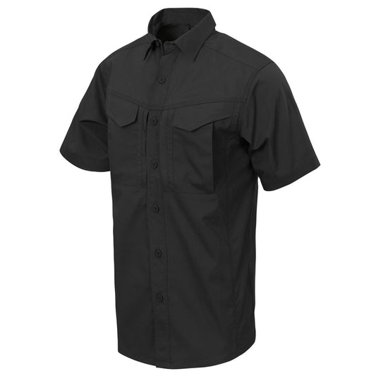 Koszula Helikon Defender Mk2 PolyCotton Ripstop Short Sleeve - Black