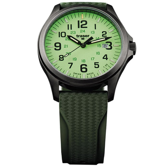 Zegarek Traser P67 Officer Pro RS - GunMetal/Lime