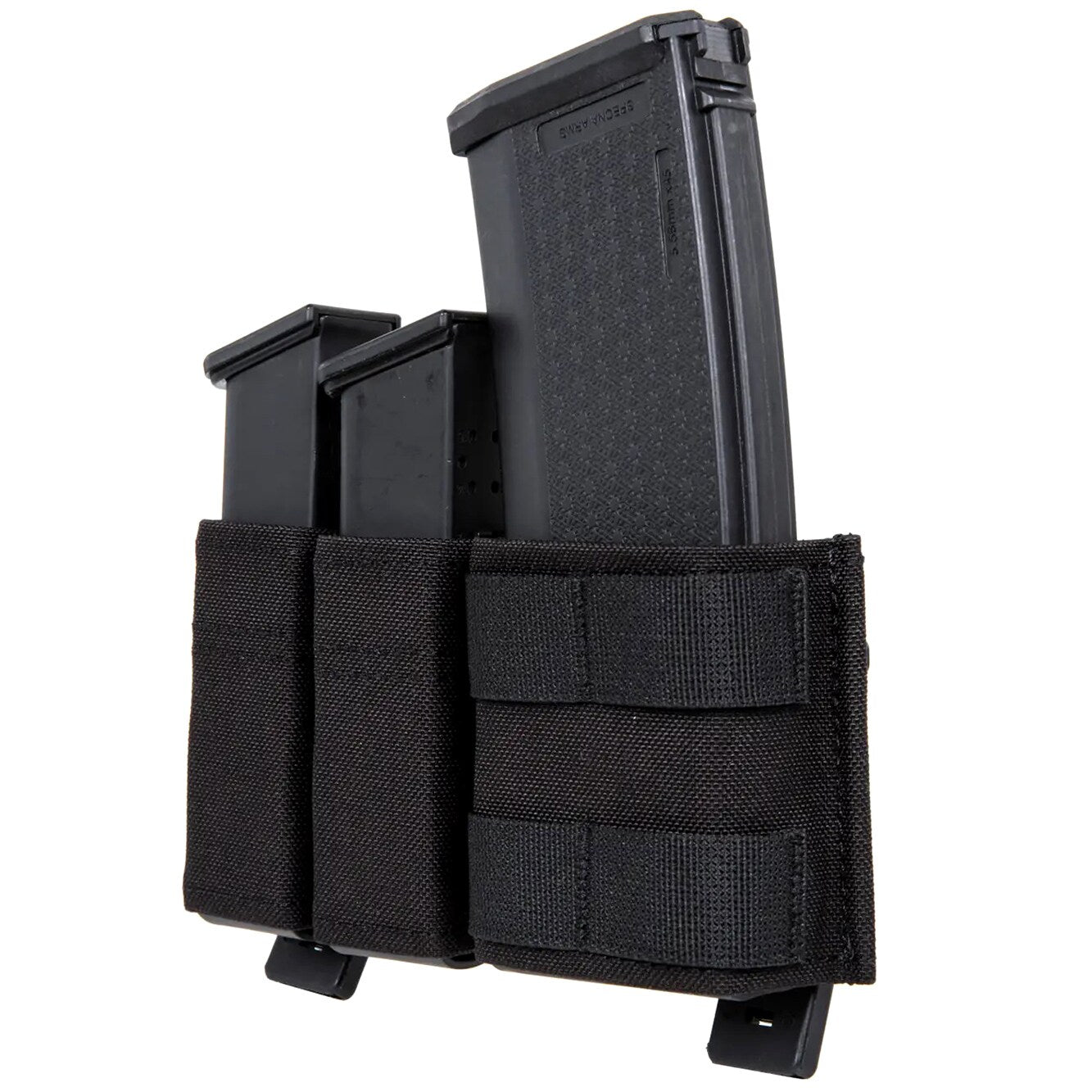 Potrójna ładownica Wosport Combo na magazynki - Black