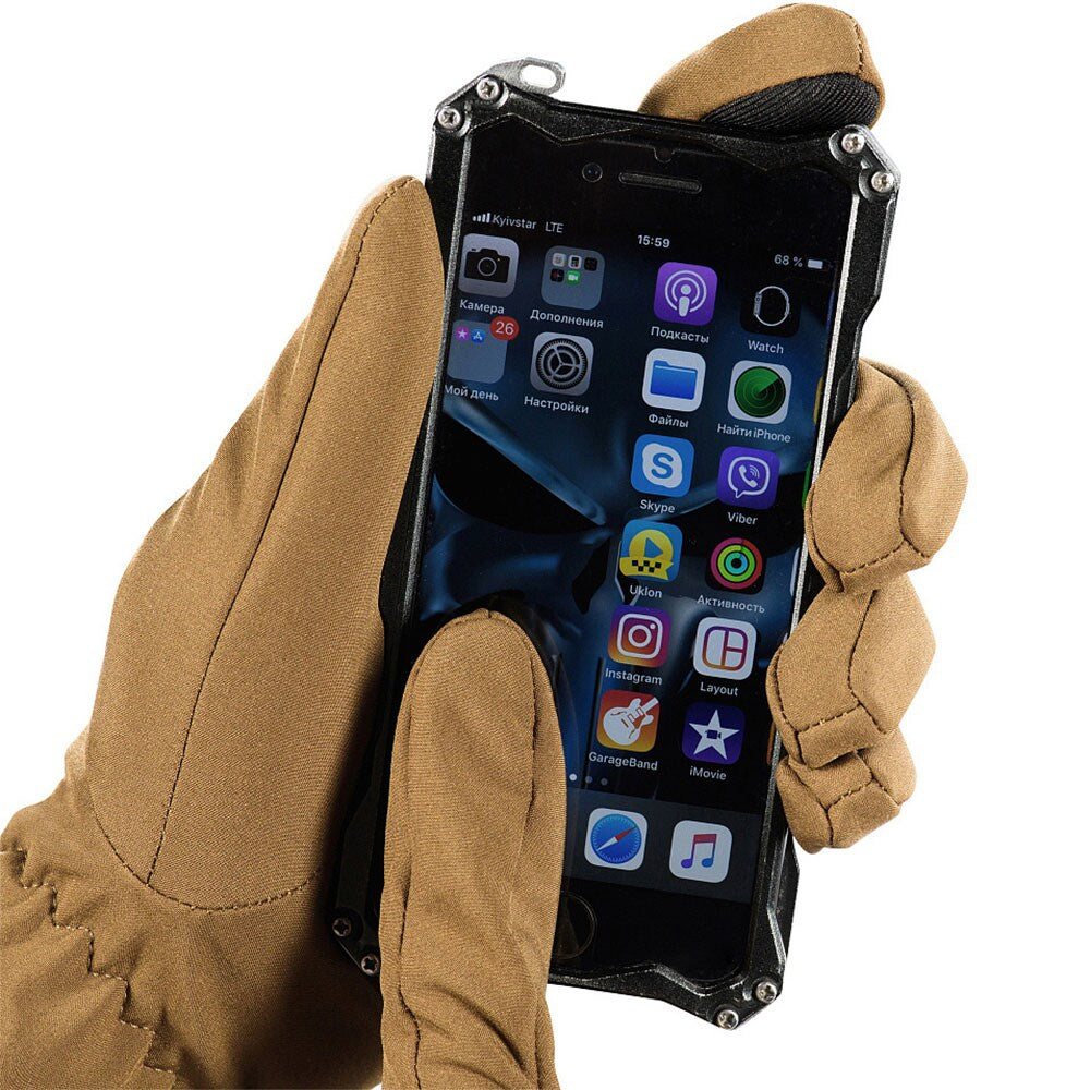 Rękawice M-Tac Winter Softshell - Coyote