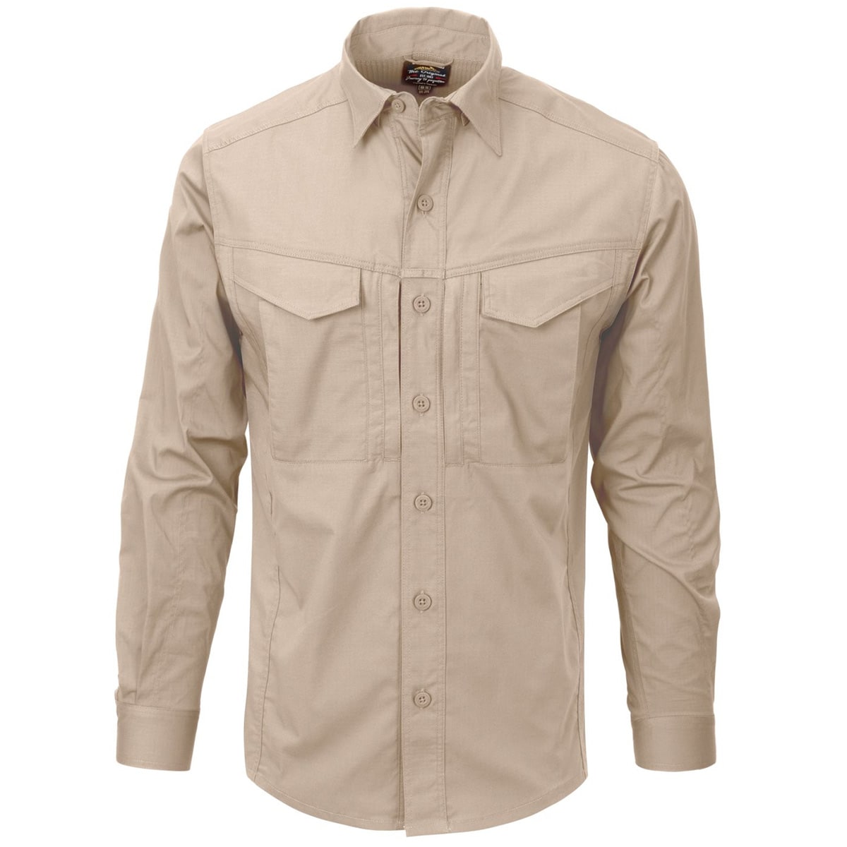 Koszula Helikon Defender Mk2 PolyCotton Ripstop Long Sleeve - Khaki