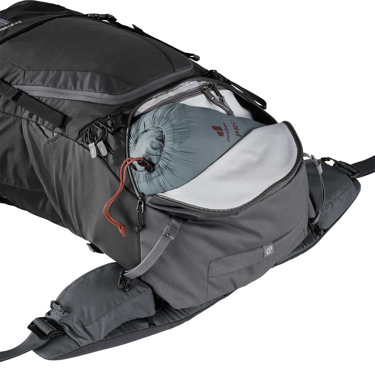 Plecak Deuter Futura Air Trek 60+10 l - Black/Graphite