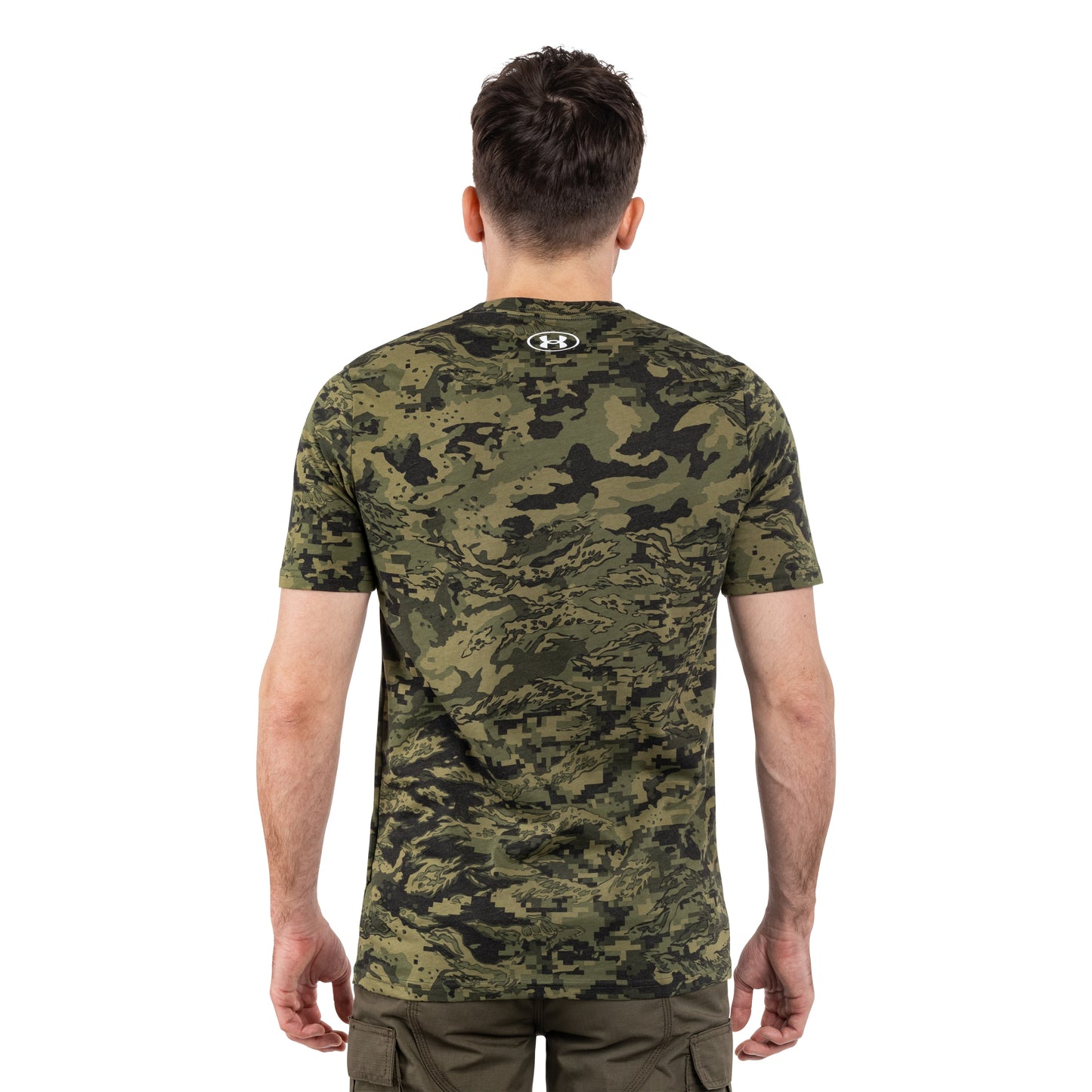 Koszulka T-shirt Under Armour ABC Camo Short Sleeve - Camo/White