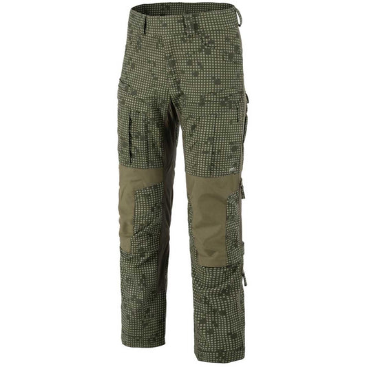 Spodnie Helikon MCDU Polycotton Stretch Rip-Stop - Desert Night Camo / Olive Green