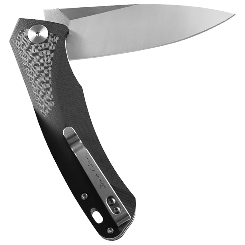 Nóż składany Petrified Fish Pub PF-838 Carbon Fiber - Black/Satin