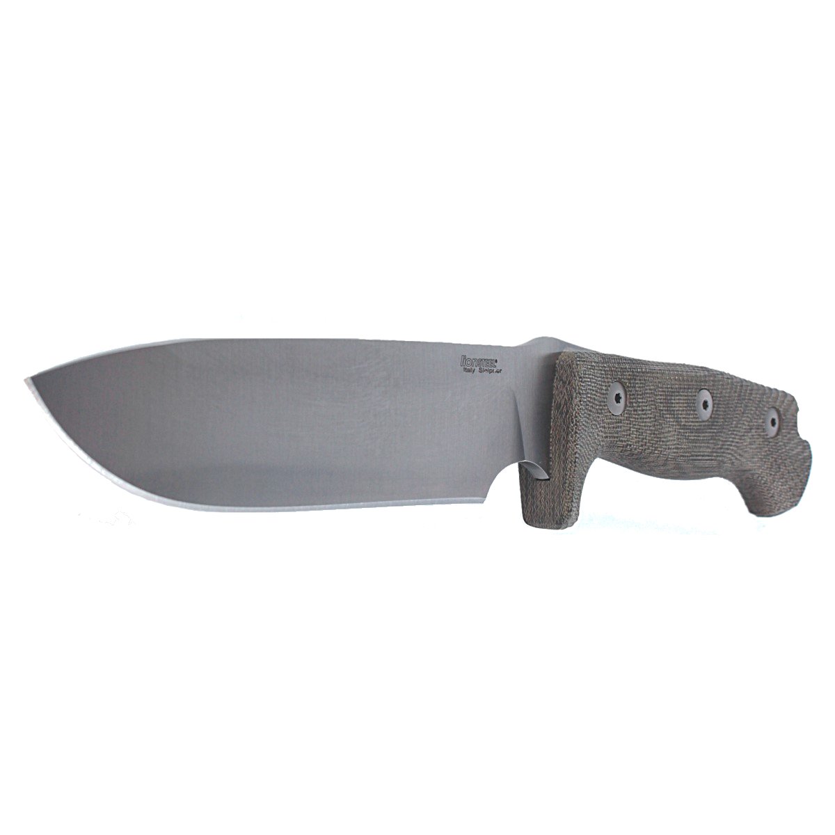 Nóż LionSteel M7 Green Canvas Satin Blade