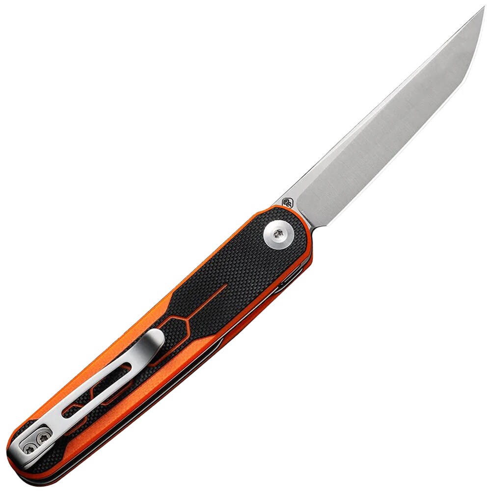 Nóż składany Civivi Kwaiq Nitro-V - Orange/Black G10/Satin