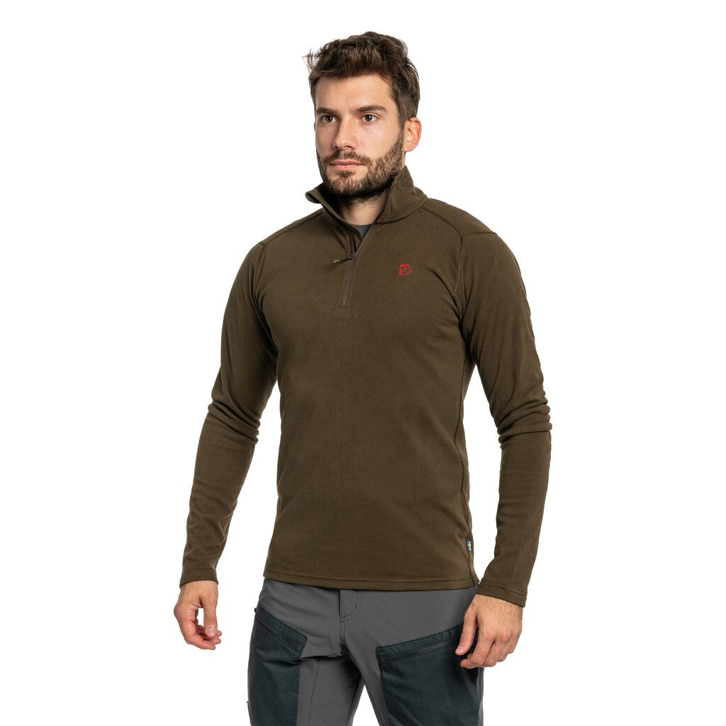 Polar Fjallraven Pine Fleece - Dark Olive
