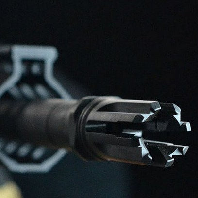 Tłumik płomienia Strike Industries Venom Flash Hider do karabinków kalibru .223/5,56x45 - Black
