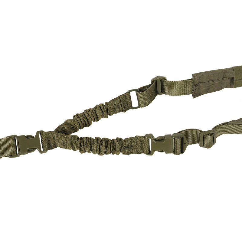 Zawieszenie taktyczne 1-punktowe 8Fields bungee - olive