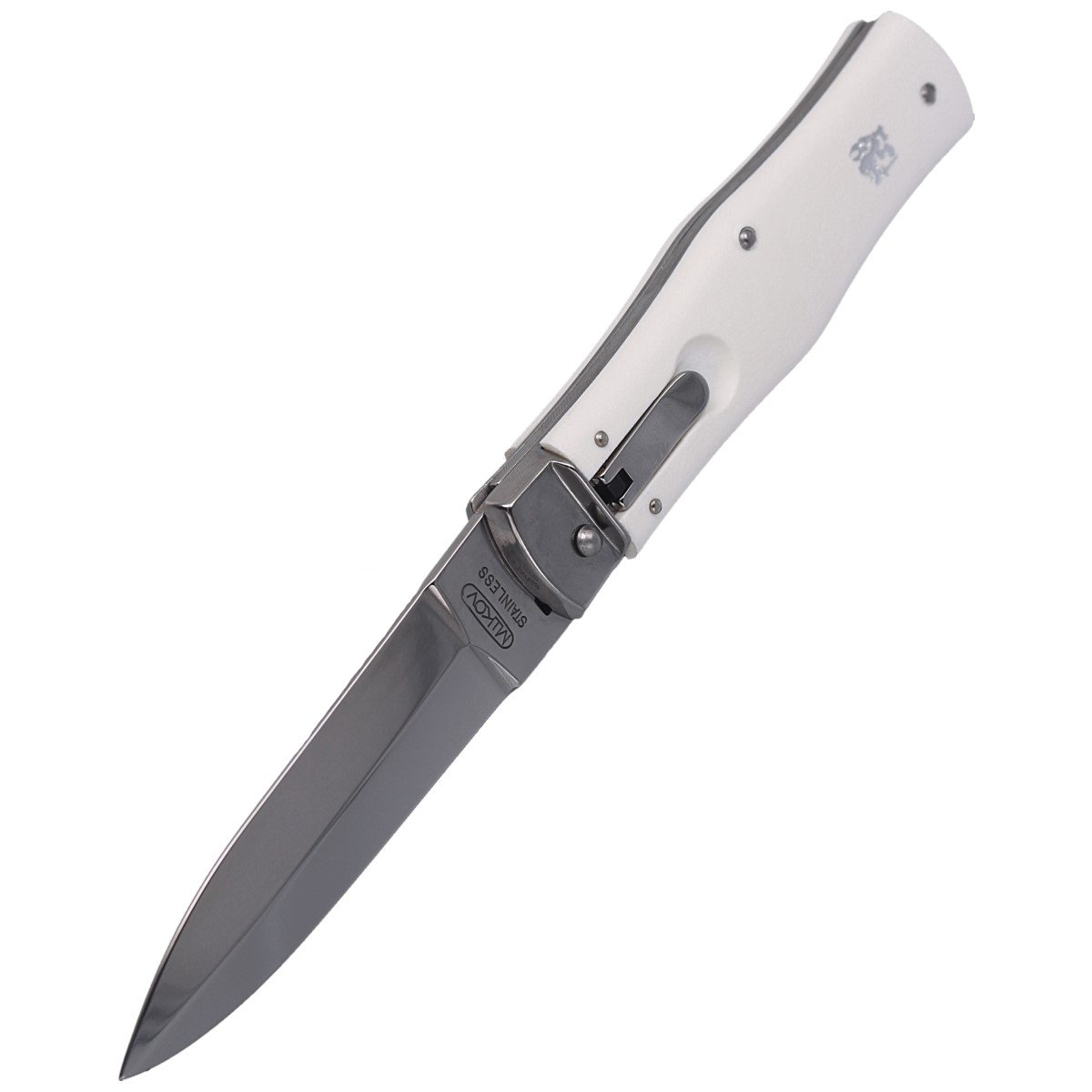 Nóż sprężynowy Mikov Predator ABS 241-NH-1/N White