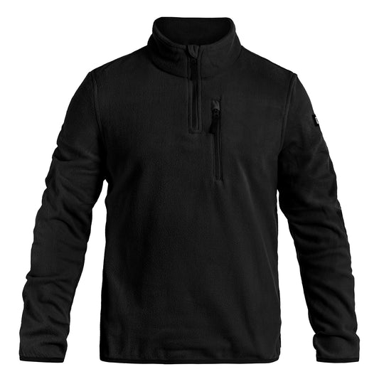 Polar Brandit Fleece Troyer - Black