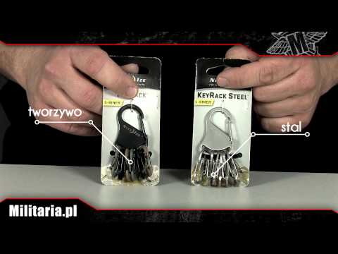Brelok Nite Ize S-Biner KeyRack Black