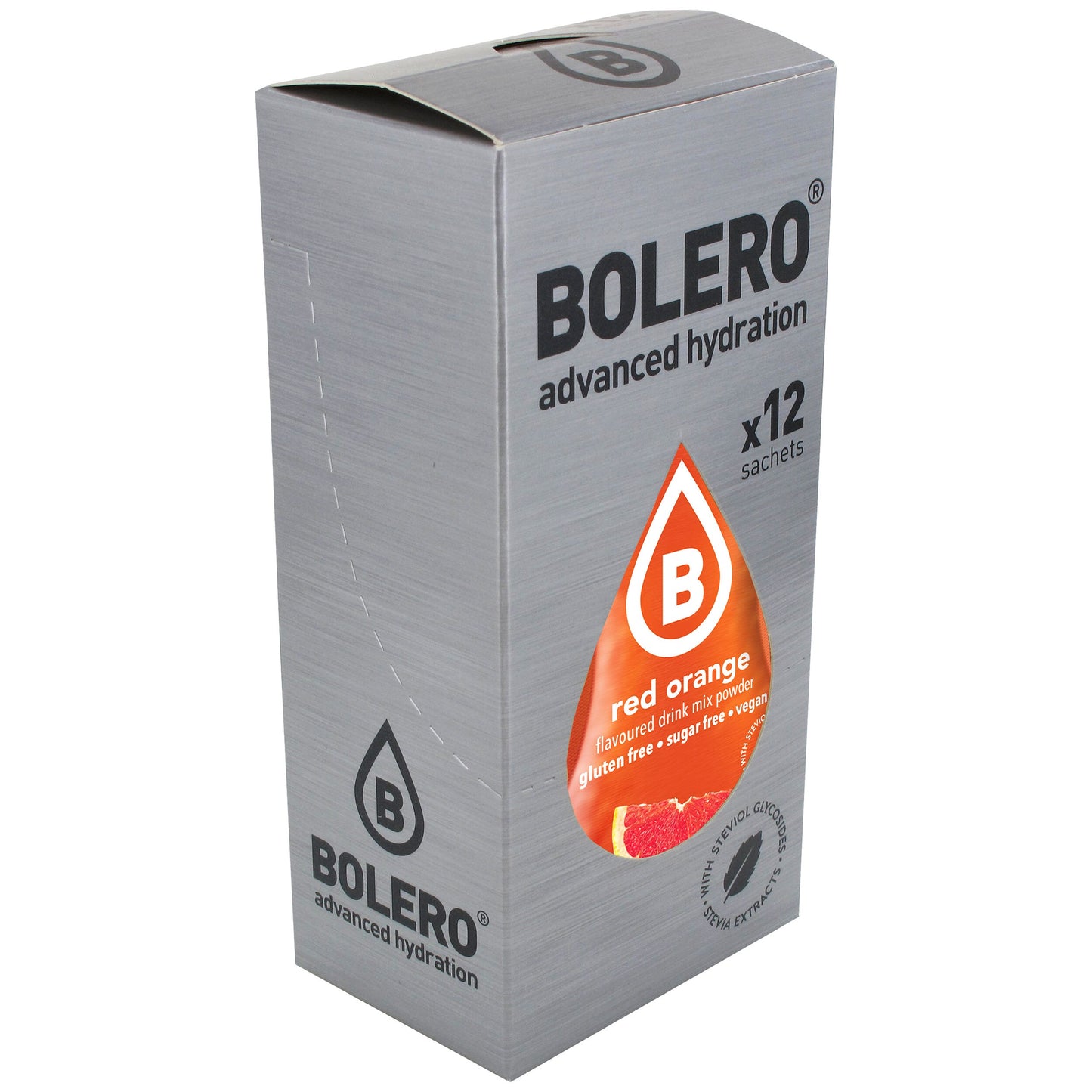 Napój w proszku Bolero Red Orange ze stewią 3 g - 12 szt.