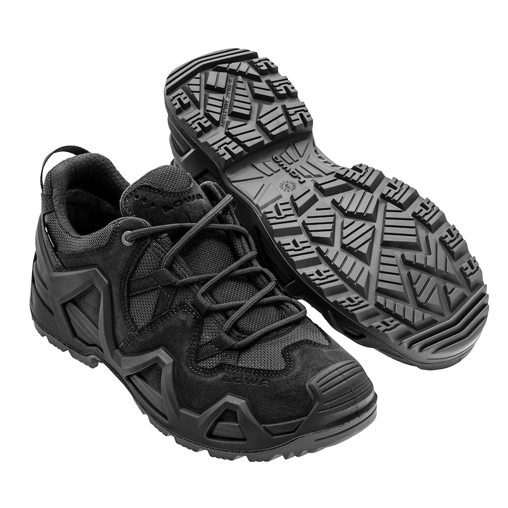 Buty Zephyr GTX Low MK2 Black + Care Set Lowa do czyszczenia obuwia - zestaw
