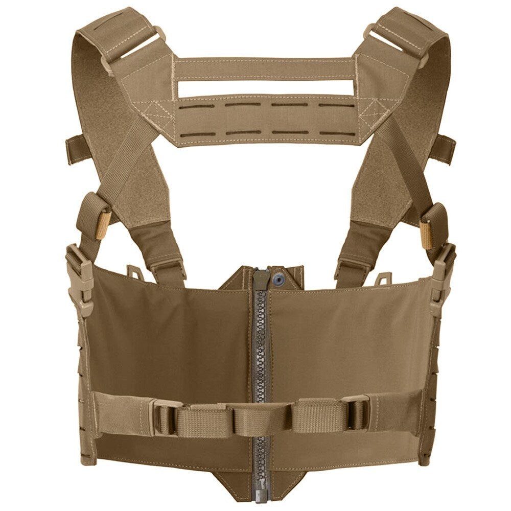 Kamizelka taktyczna typu Chest Rig Direct Action Warwick Zip Front - Coyote Brown