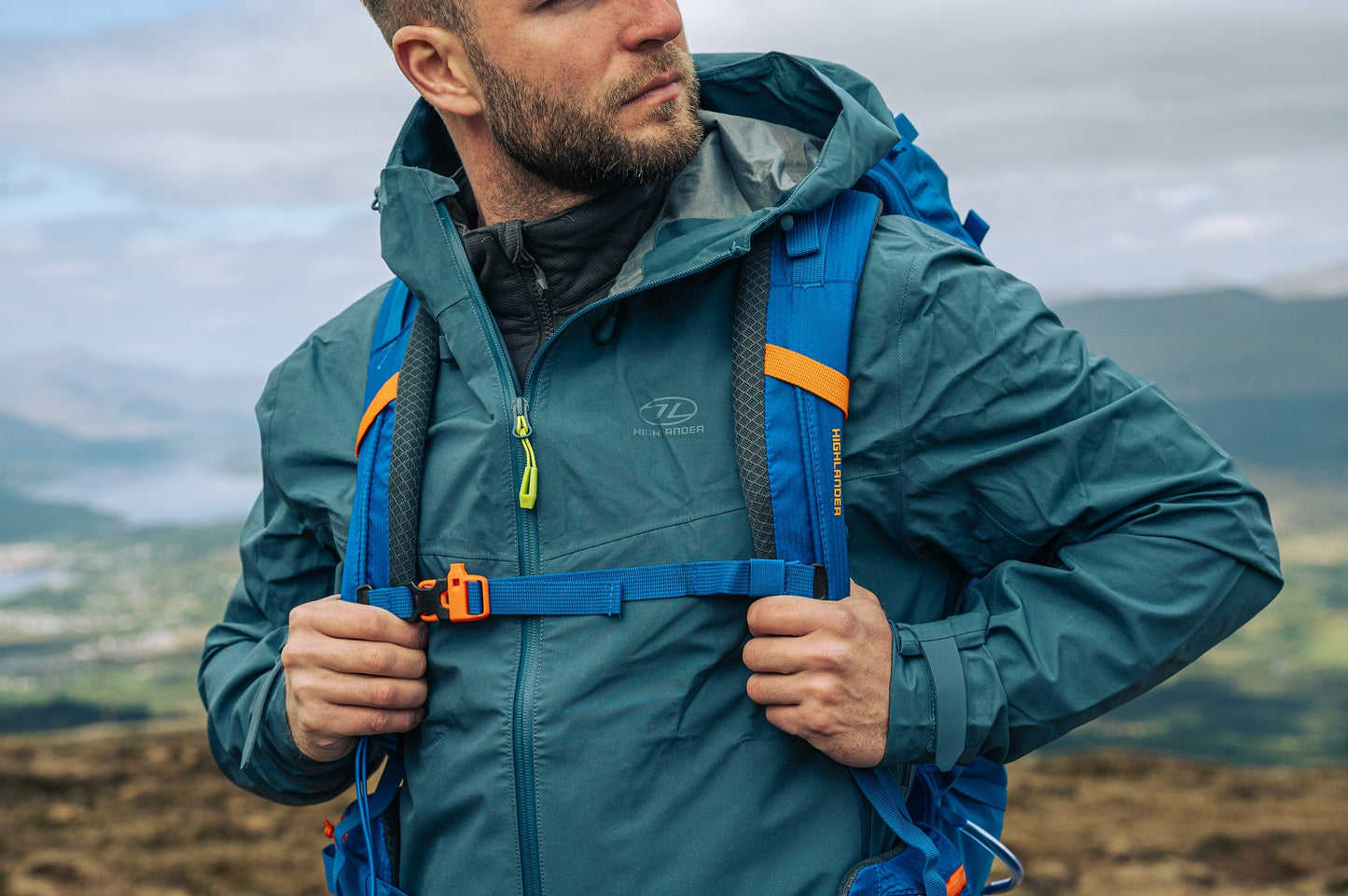 Plecak Highlander Outdoor Vega Men 40 l - Sky Blue
