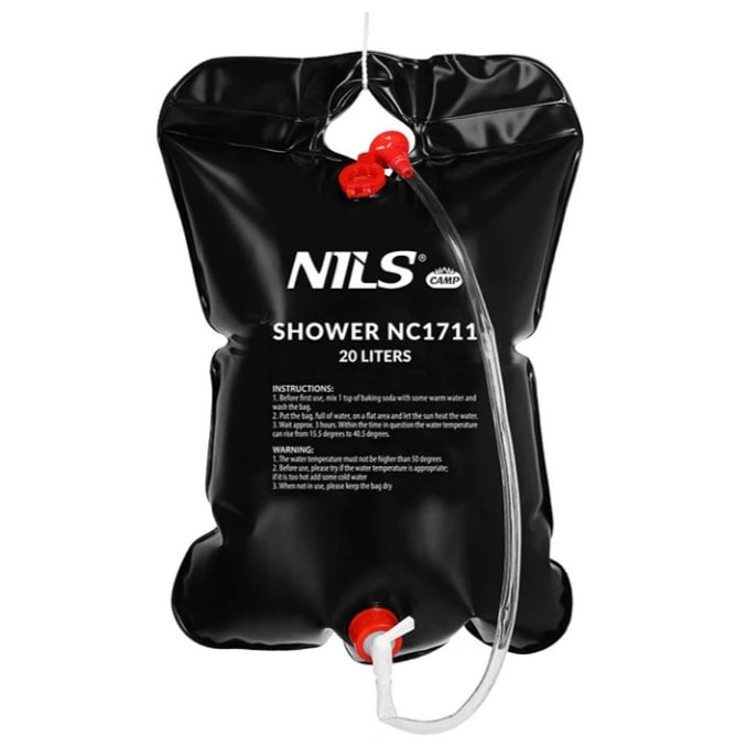 Prysznic turystyczny solarny Nils Camp 20 l