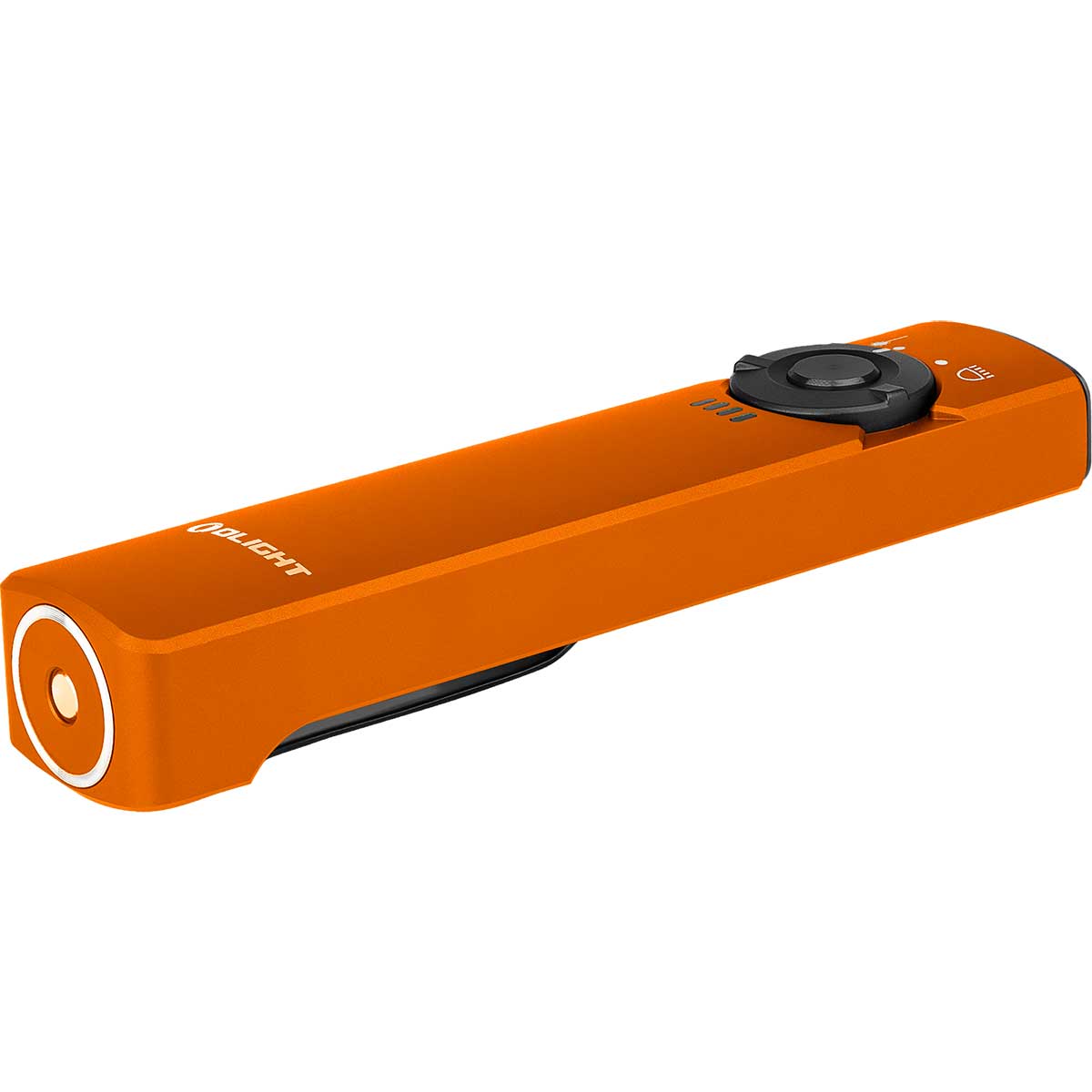Latarka ze wskaźnikiem laserowym Olight Arkfeld Cool White Orange - 1000 lumenów