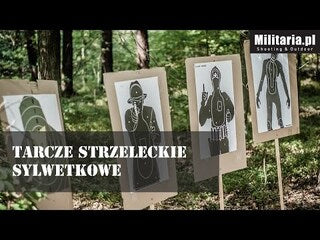 Tarcze sylwetkowe NT-23P "Żołnierz" Mini - pakiet 50 szt.
