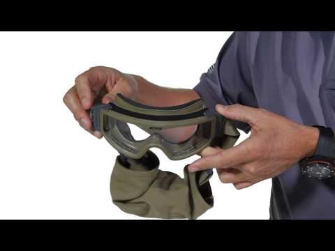 Gogle taktyczne ESS NVG Matte Terrain Tan Clear