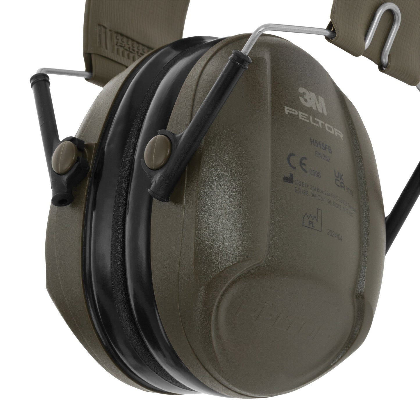 Ochronniki słuchu pasywne 3M Peltor Bull's Eye I V2 - Green