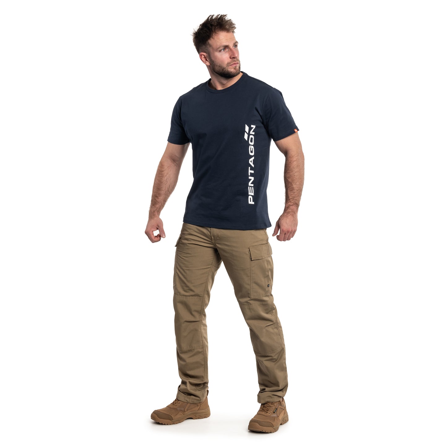 Koszulka T-shirt Pentagon Ageron "Vertical" - Midnight Blue