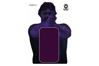 Tarcze strzeleckie Range Solutions "Figura nr 5" - 50 sztuk