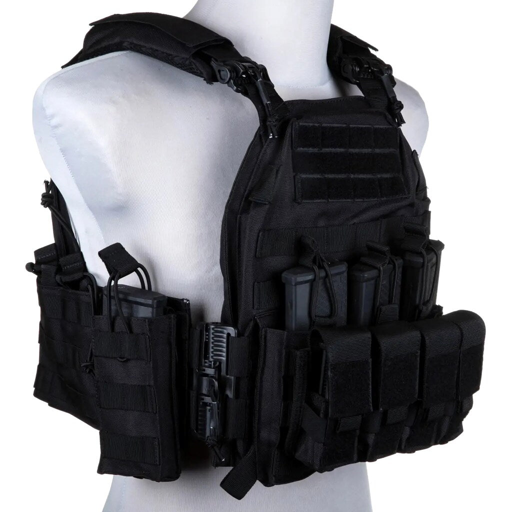 Kamizelka taktyczna GFC Tactical Plate Carrier 8944-1 - Czarna