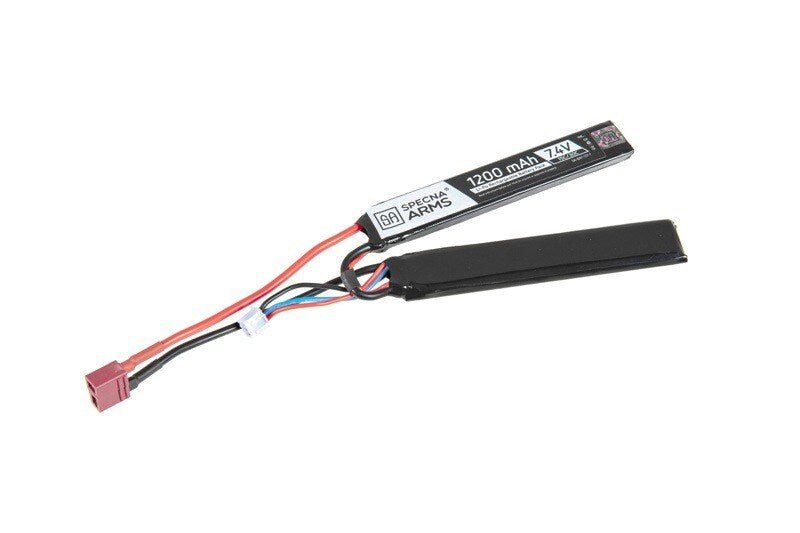 Akumulator ASG Specna Arms Li-Po 7,4V 1200mAh 15/30C dwudzielny - T-Connect