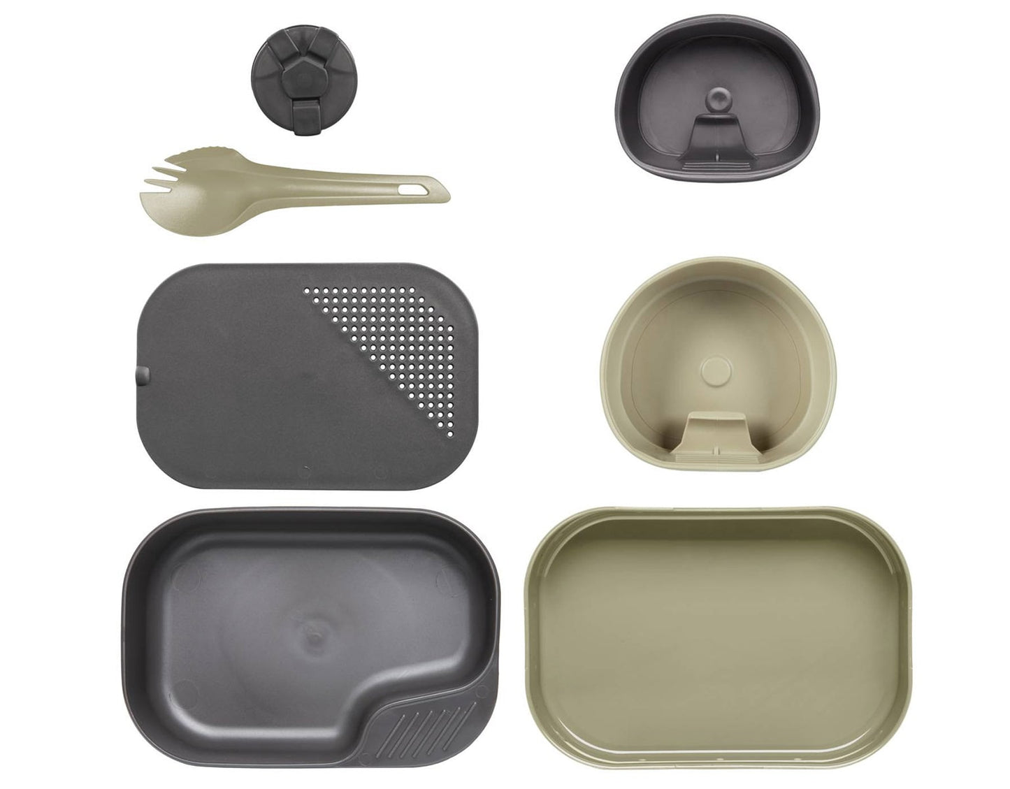 Zestaw turystyczny Wildo/Helikon Camp-A-Box desert/dark grey