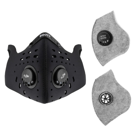 Maska antysmogowa Broyx Sport Delta + filtr 2 szt. - zestaw