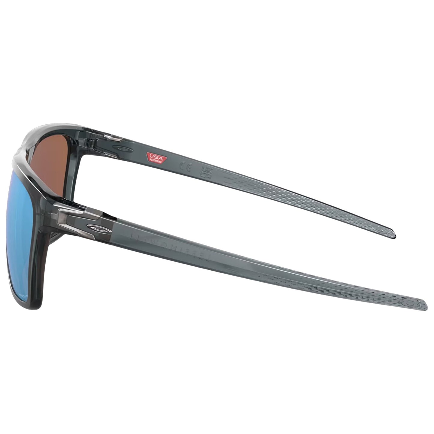 Okulary przeciwsłoneczne Oakley Leffingwell - Crystal Black/Prizm Deep Water Polarized