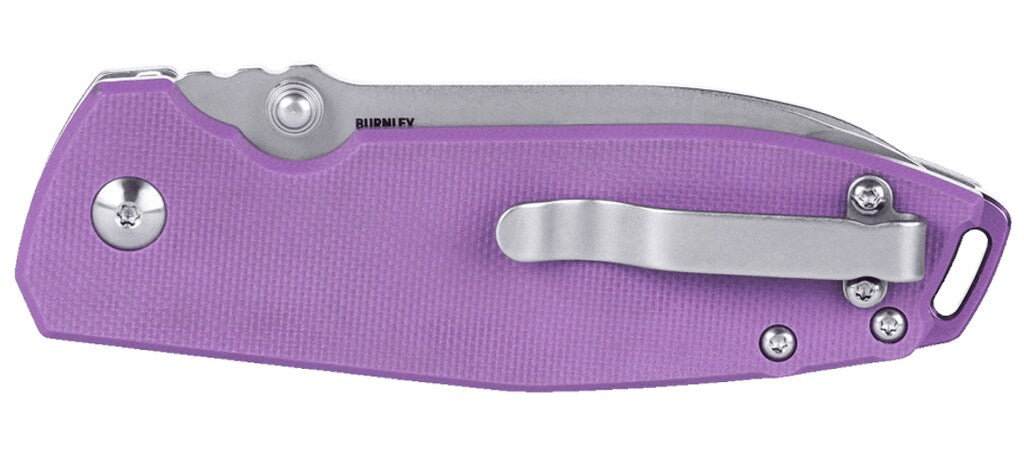 Nóż składany CRKT Squid XM Button Lock - Violet