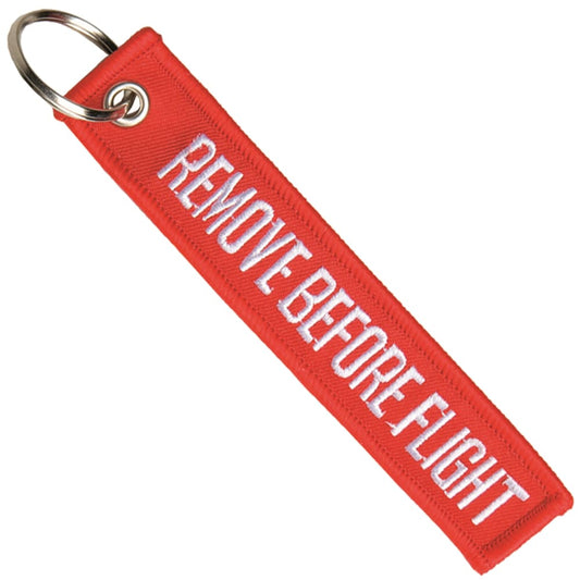 Brelok Mil-Tec Remove Before Flight - Red