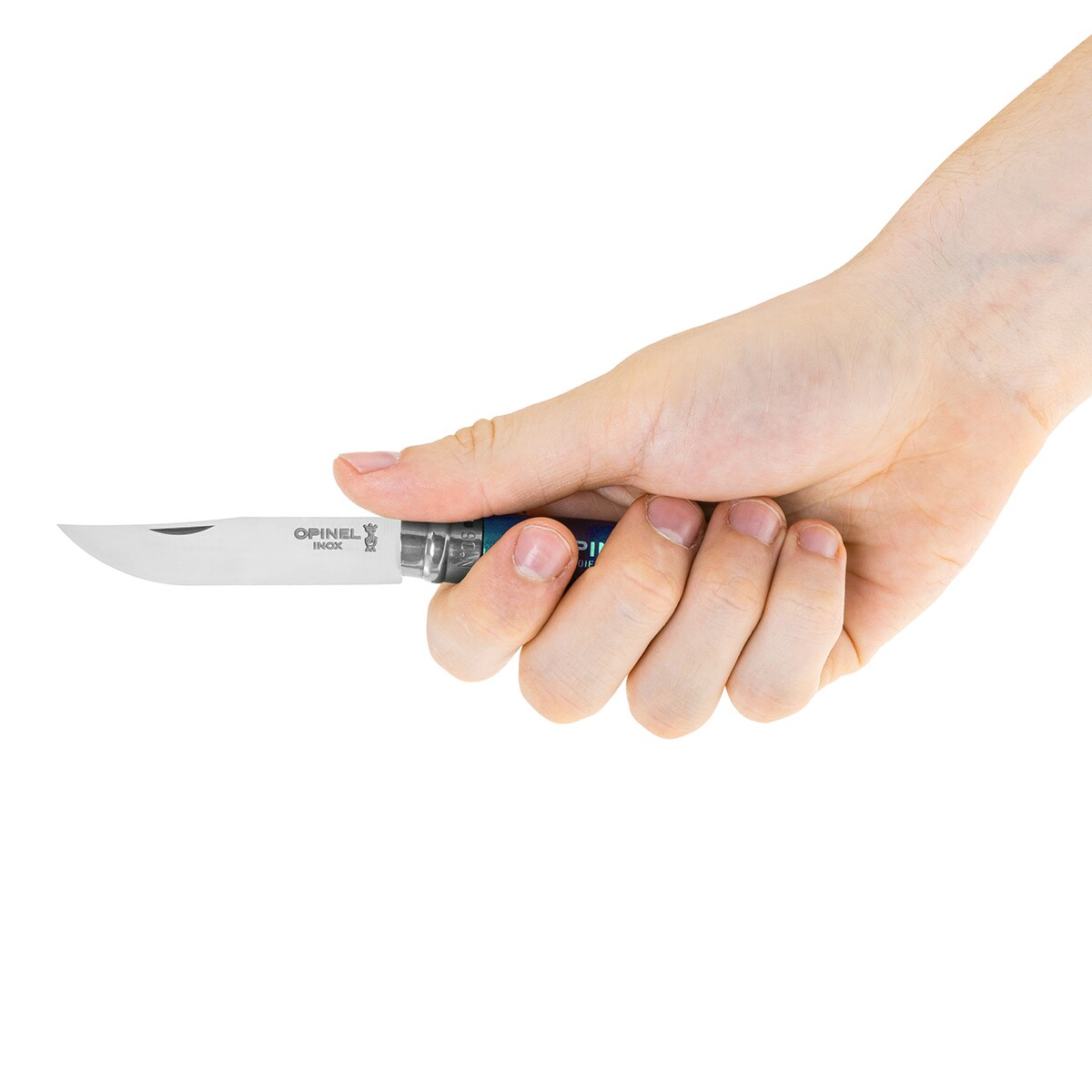 Nóż składany Opinel No.6 Colorama Inox - Turquoise