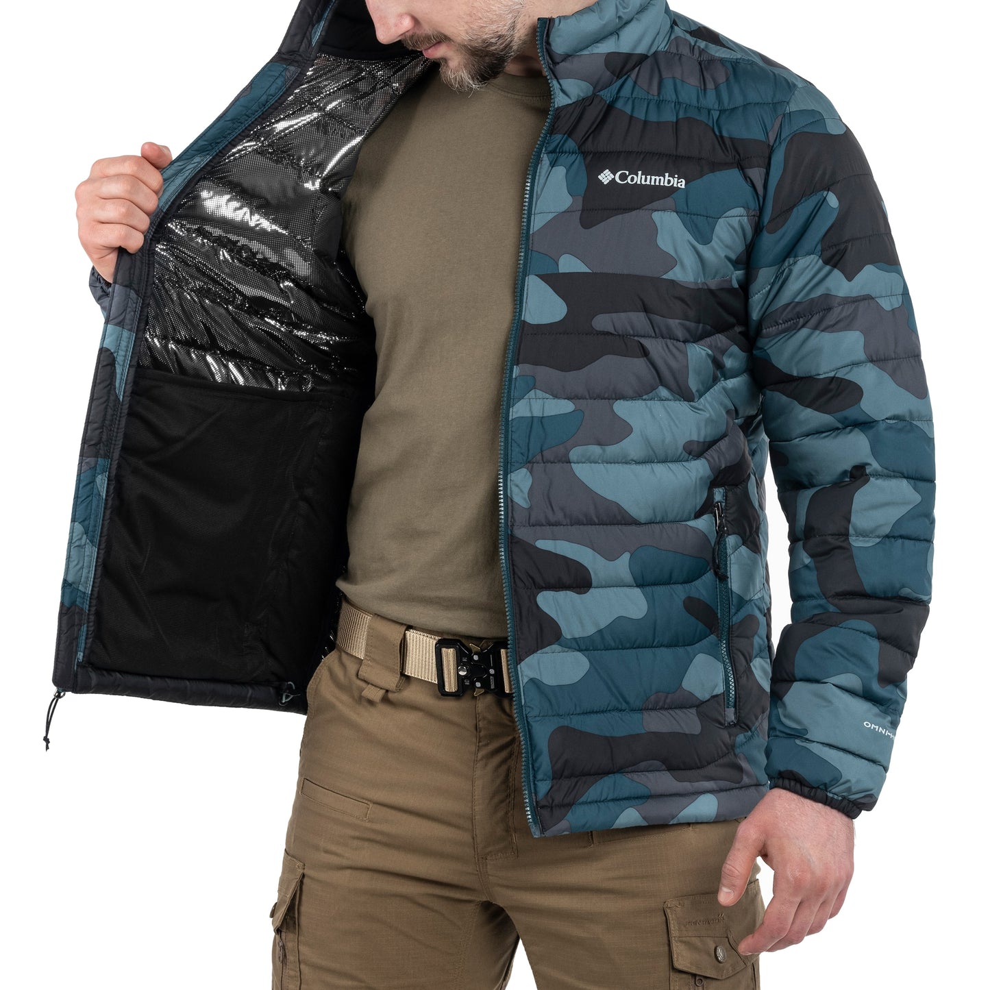 Kurtka Columbia Powder Lite Jacket - Metal Mod Camo