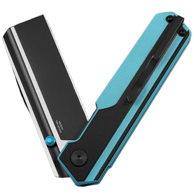 Nóż składany Bestech Knives Tardis - Two-Tone/Black Sky Blue