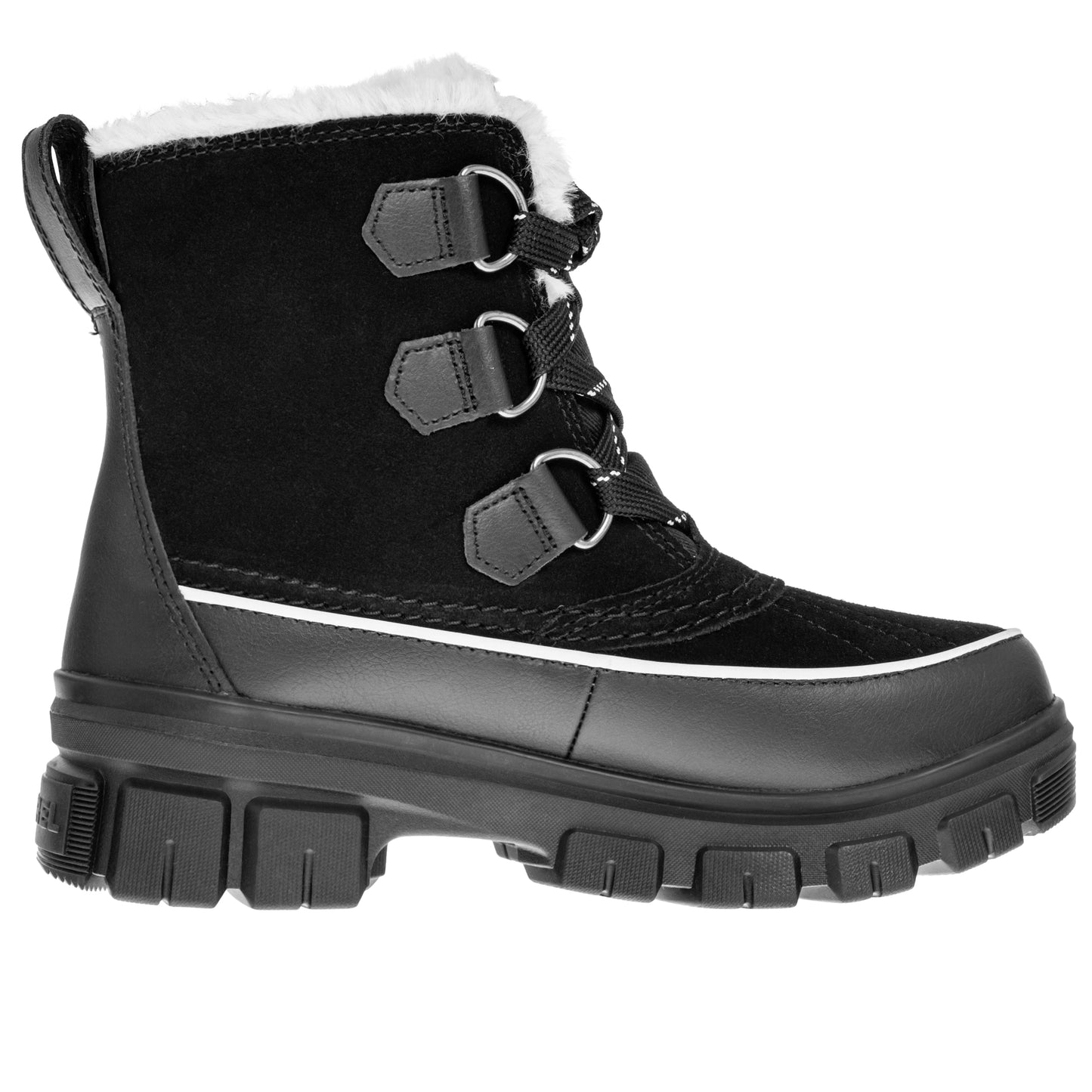 Buty damskie Sorel Torino V WP - Black/Fawn