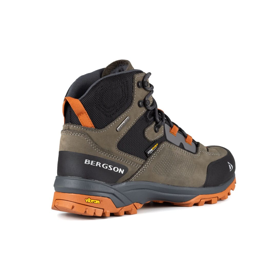 Buty Bergson Moko Mid STX - Khaki/Orange