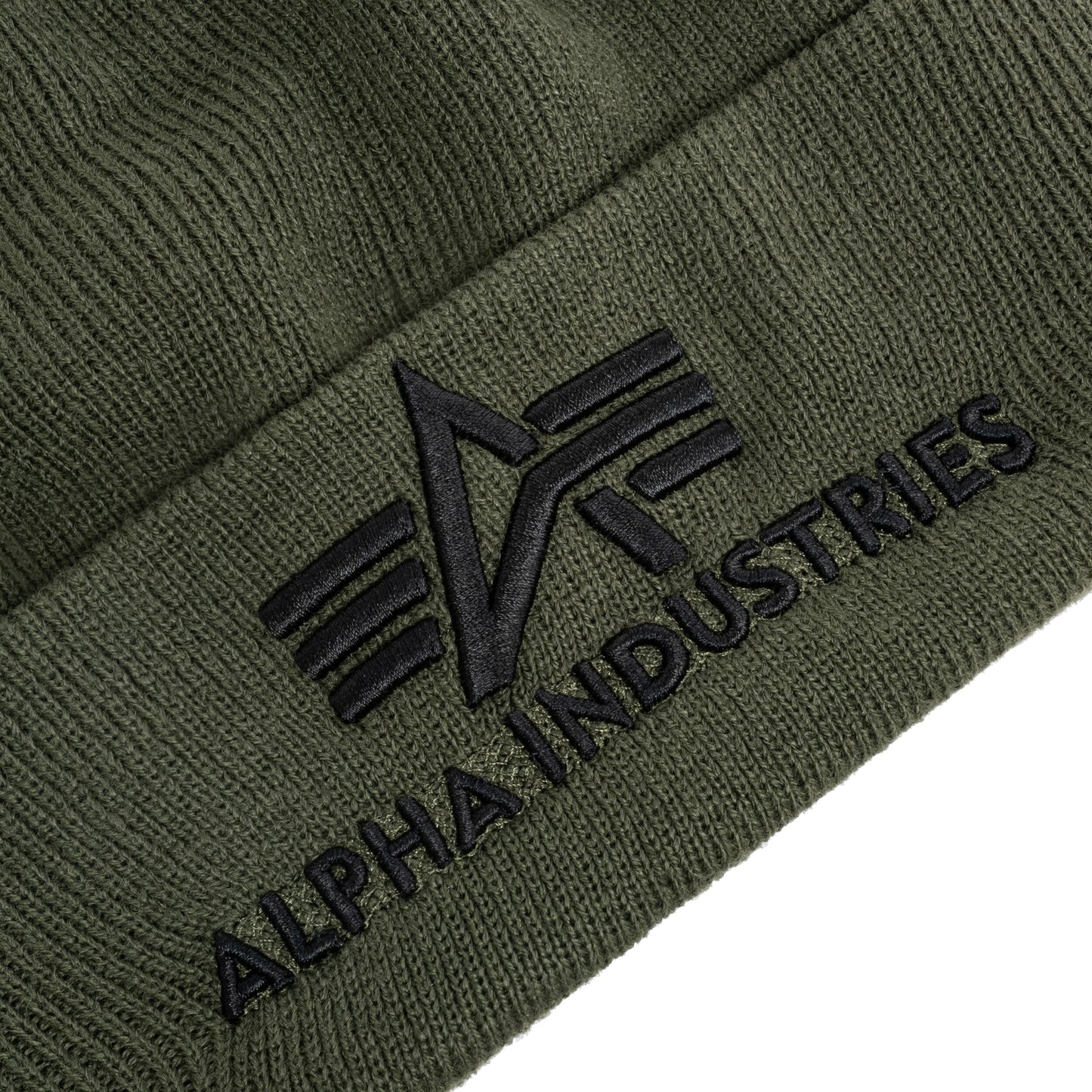 Czapka Alpha Industries 3D Beanie - Dark Green