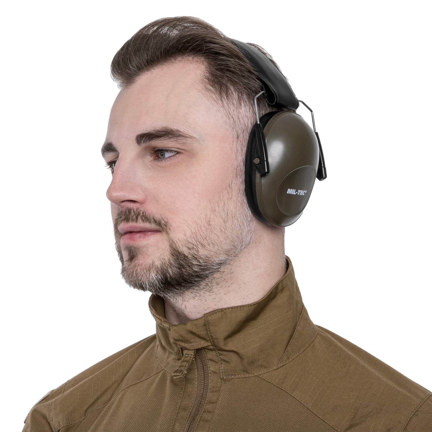 Ochronniki słuchu pasywne Mil-Tec - Olive