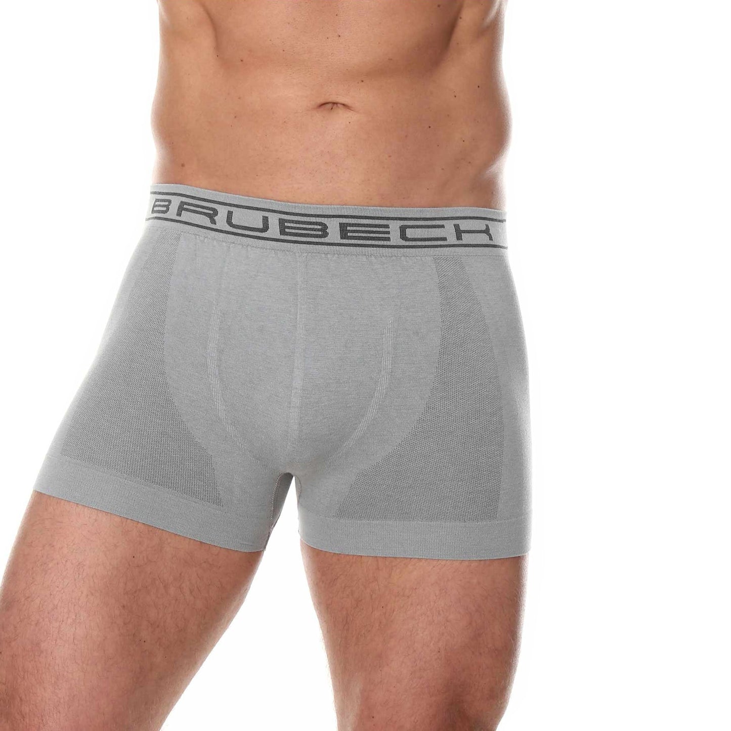 Bokserki termoaktywne Brubeck Classic Comfort Cotton - Szare