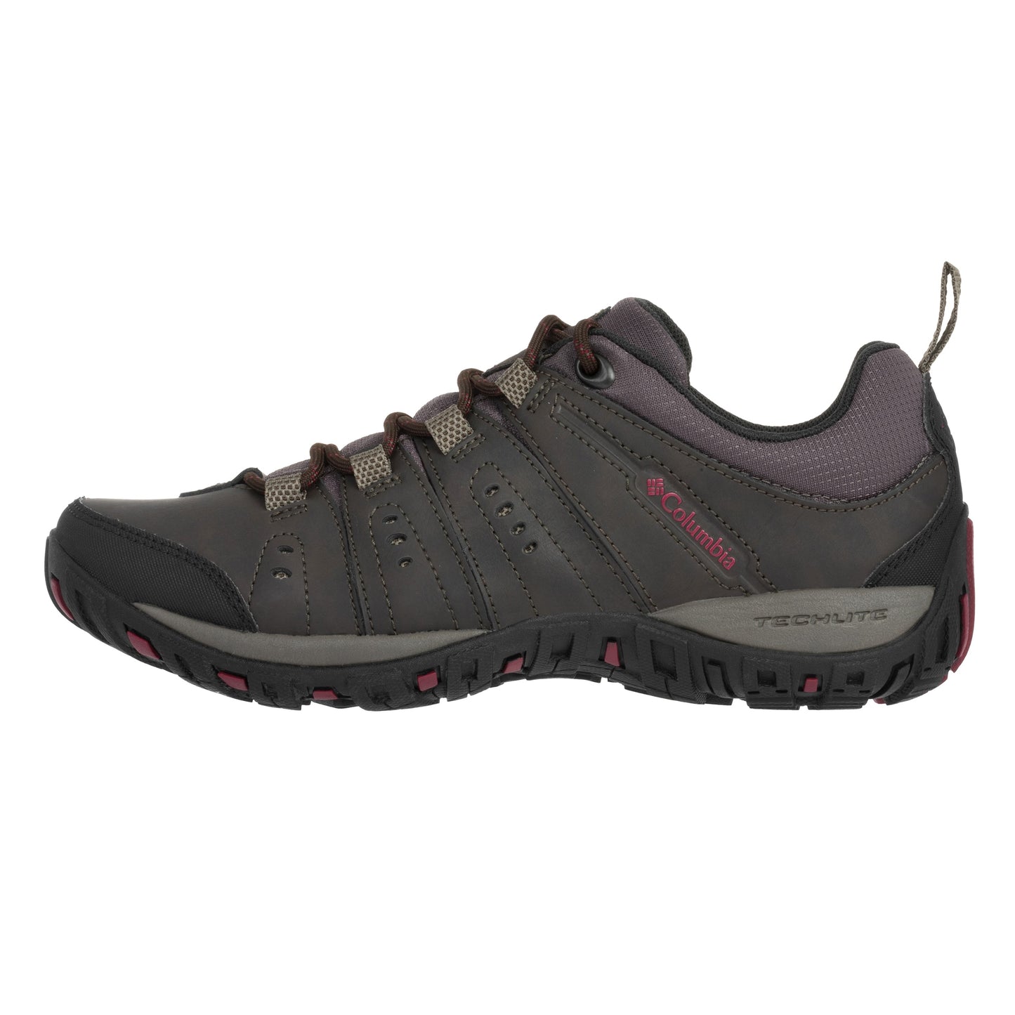 Buty Columbia Woodburn II Low Waterproof - Cordovan/Garne Red