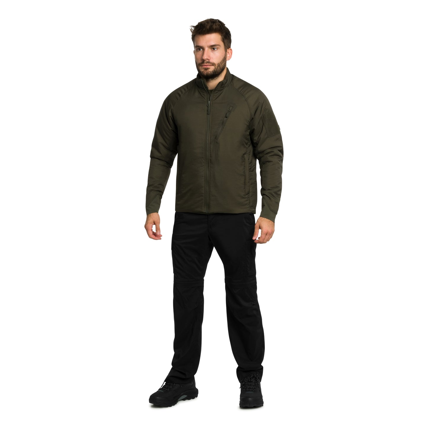 Kurtka Helikon Wolfhound Climashield Apex - Taiga Green