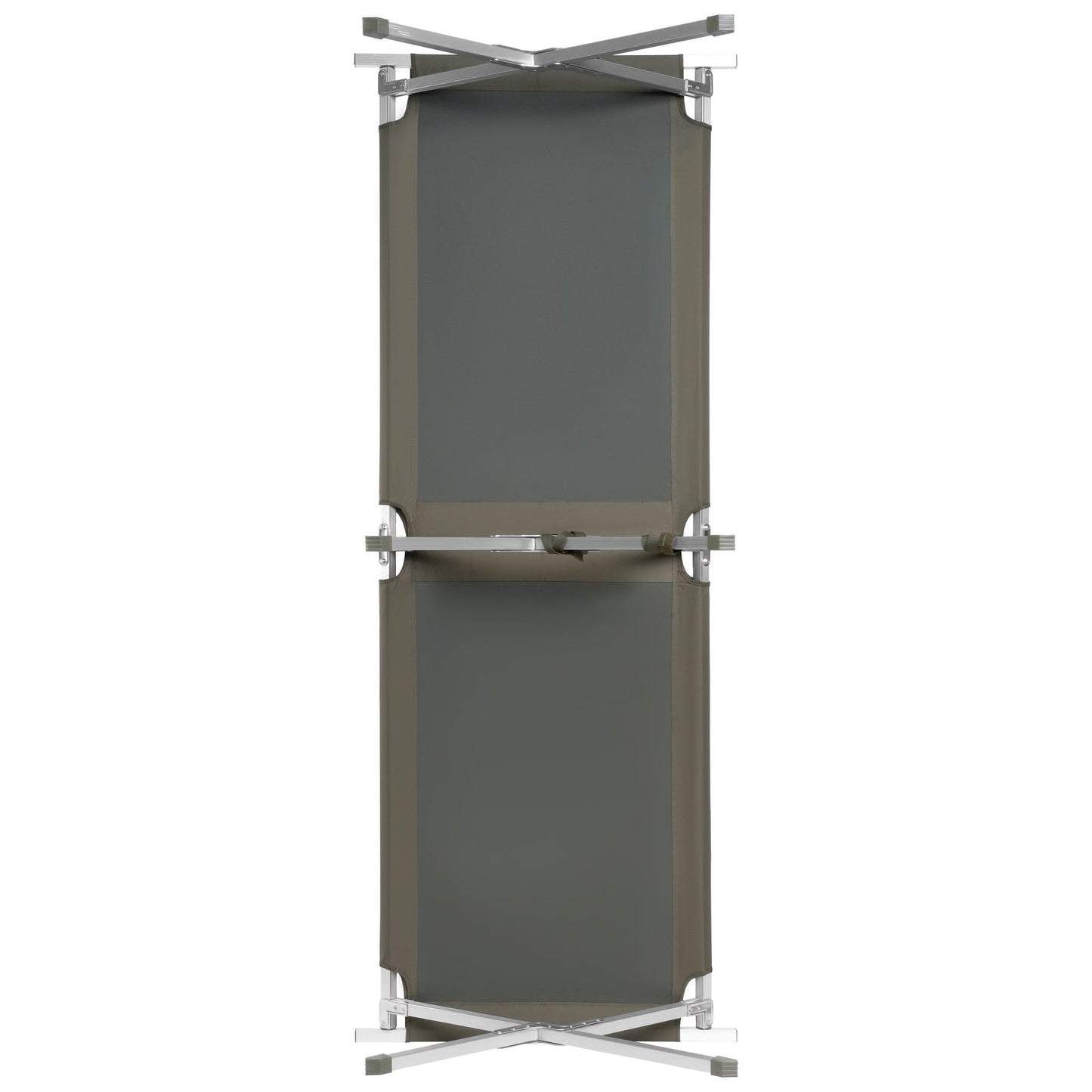 Łóżko polowe składane Mil-Tec US Style + materac Badger Outdoor + poduszka - zestaw