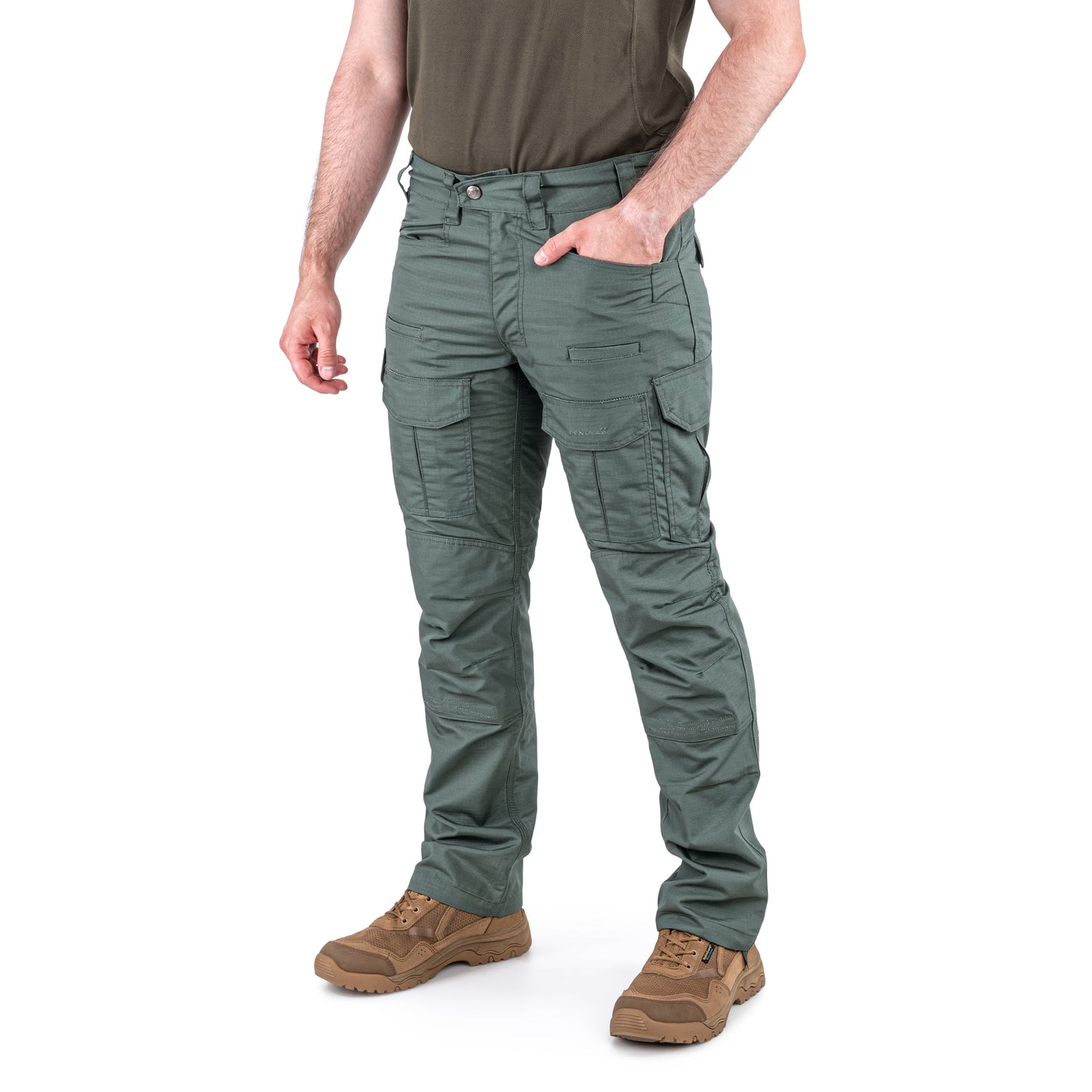 Spodnie Pentagon Lycos Camo Green