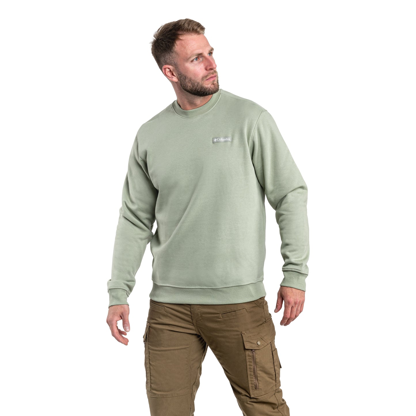 Bluza Columbia Meridian Creek Crew Sweatshirt - Safari