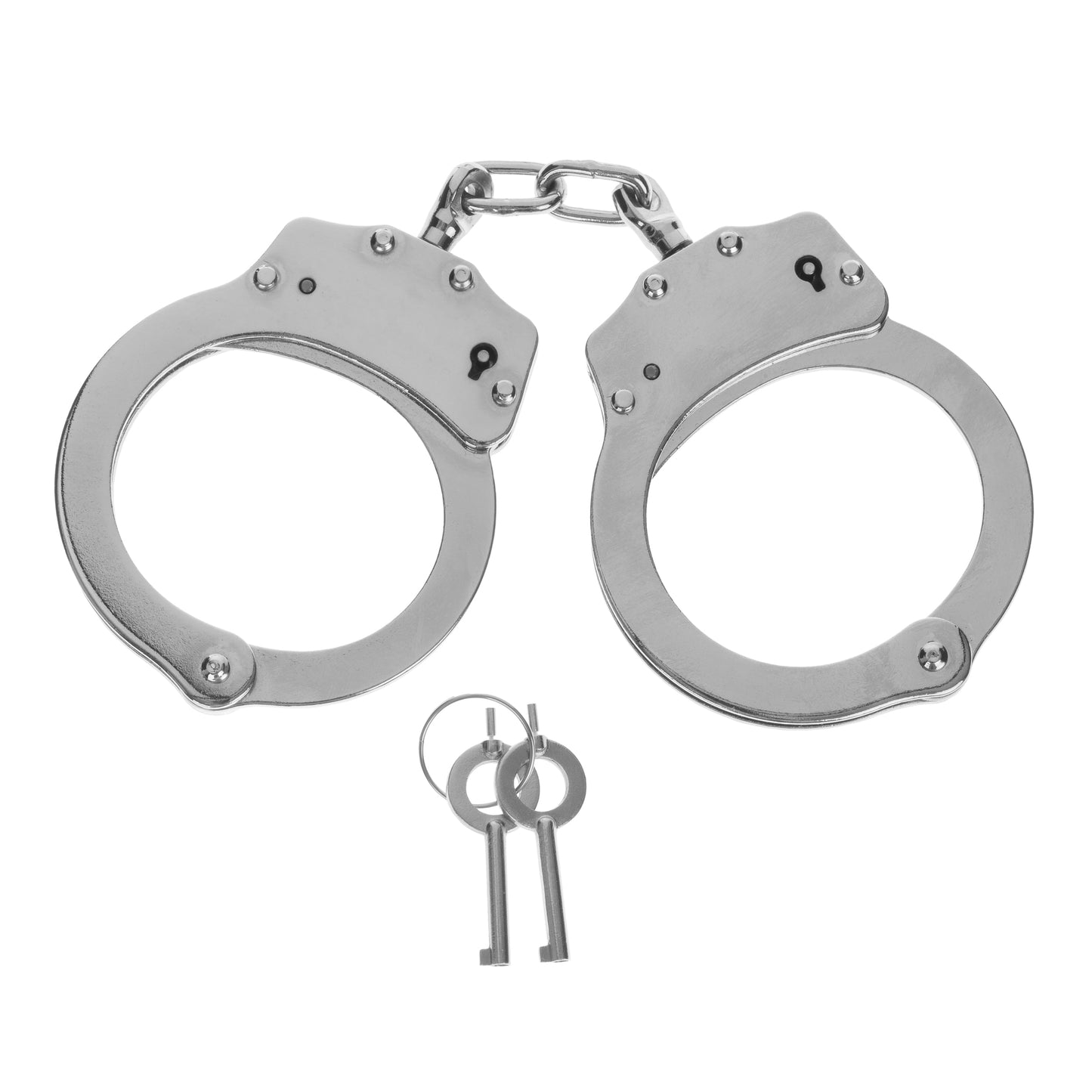 Kajdanki łańcuszkowe GS Double Lock - Silver