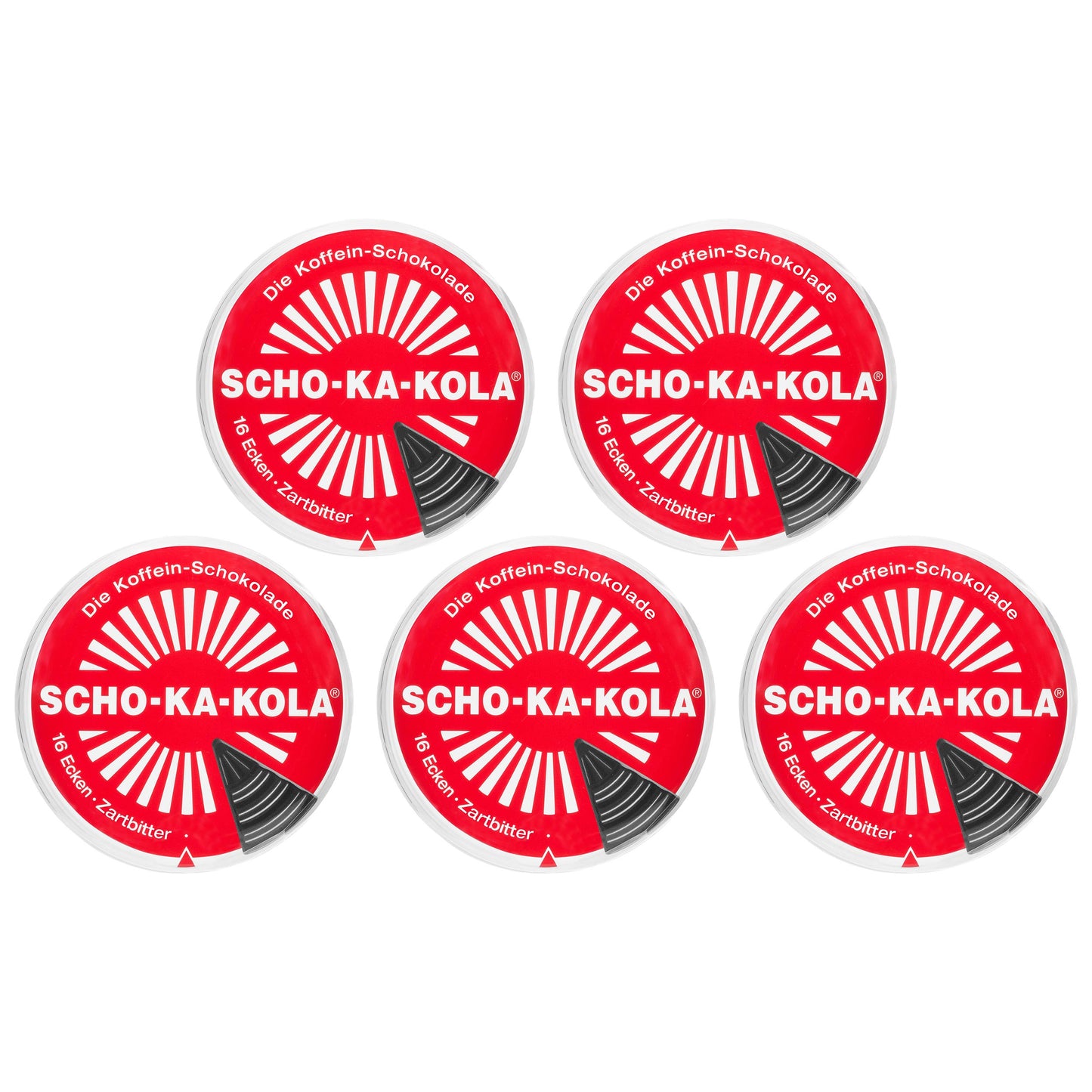 Czekolada Scho-Ka-Kola gorzka z kofeiną - 5 szt.